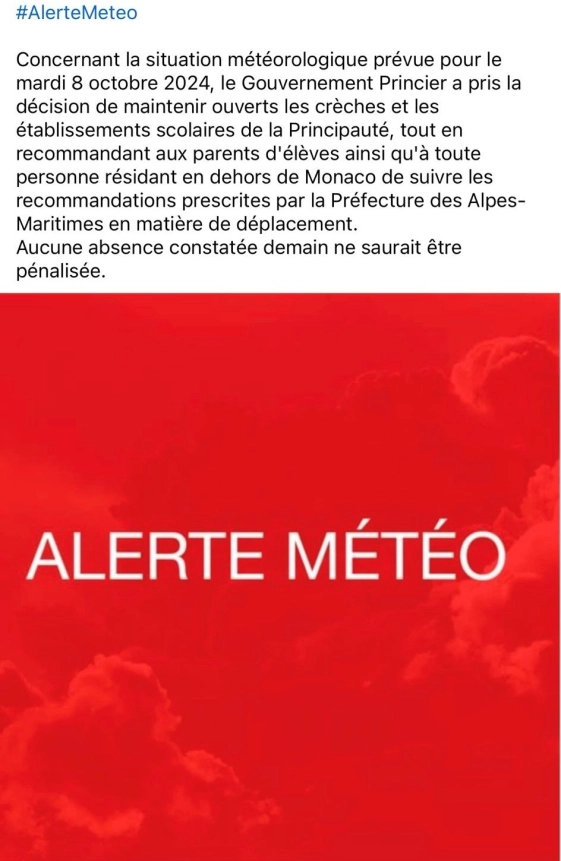 Ouverture des établissements scolaires de la Principauté