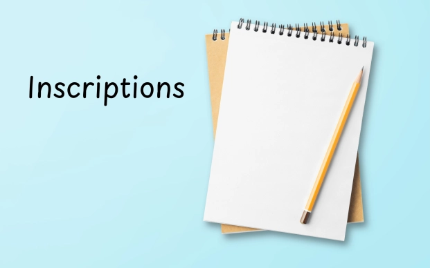 Inscriptions en ligne 2024-2025